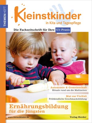 cover image of Ernährungsbildung für die Jüngsten